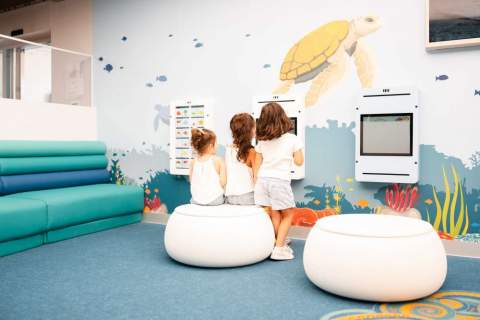 Fast ferry Mercedes Pinto. Zona infantil - BALEARIA
