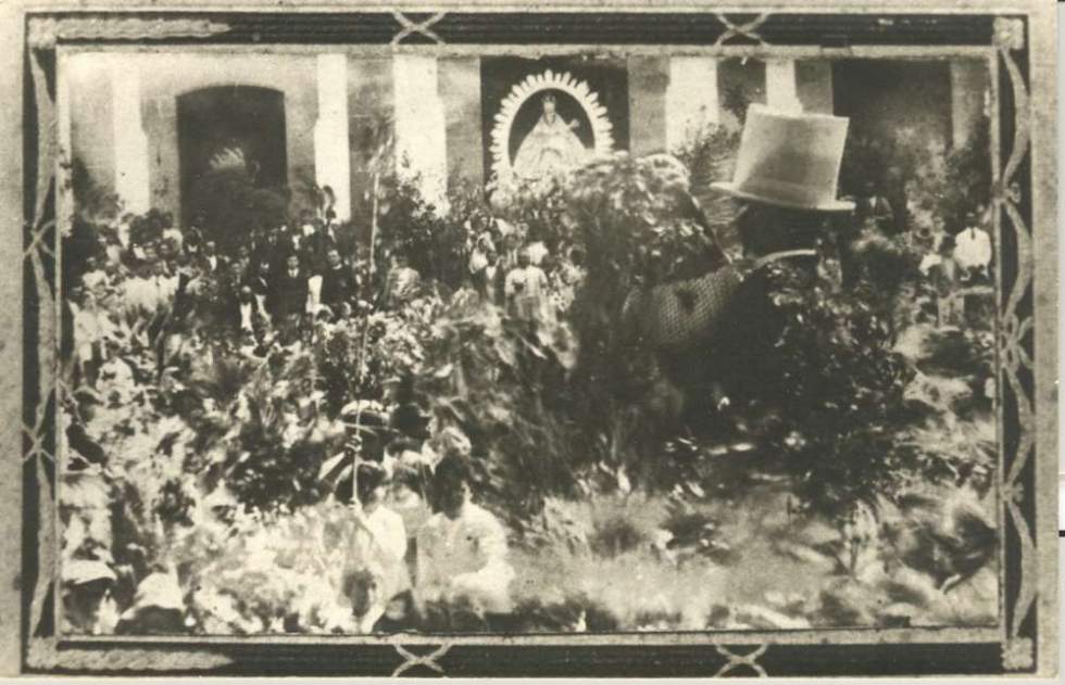 Cuando la Fiesta de la Rama de Las Marías se celebró en 1901 dos veces