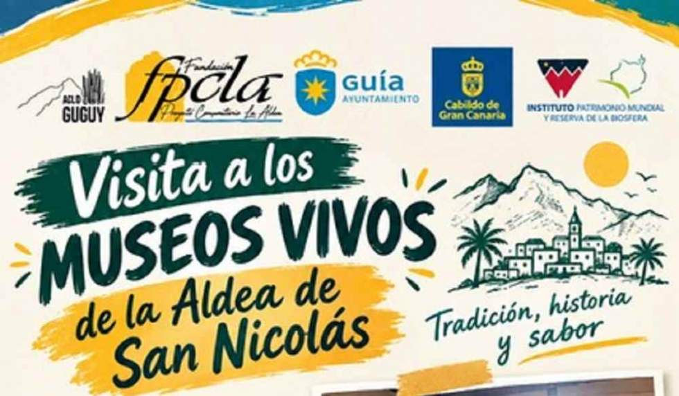 Cartel de la visita
