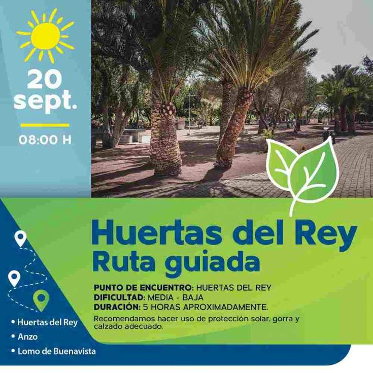 Cartel de la ruta