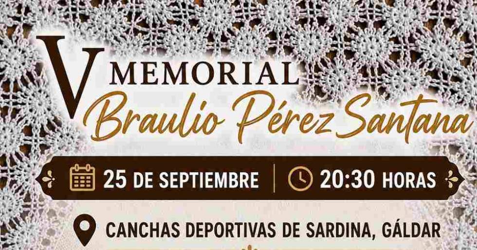 Cartel del memorial