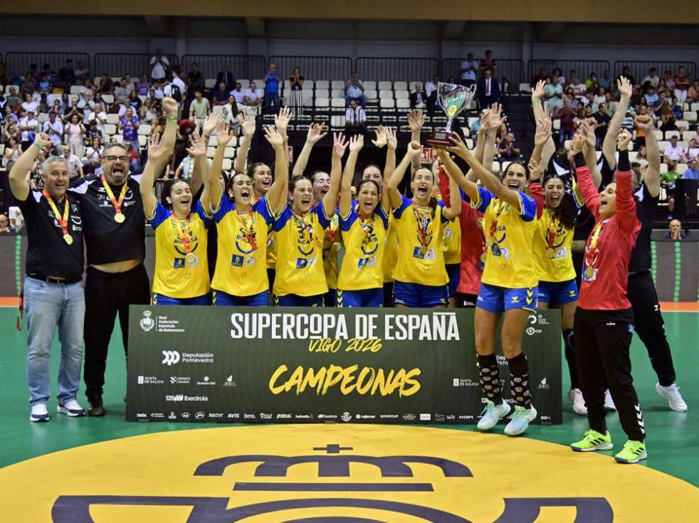 El Rocasa Gran Canaria abraza la gloria con la conquista de su tercera Supercopa de España