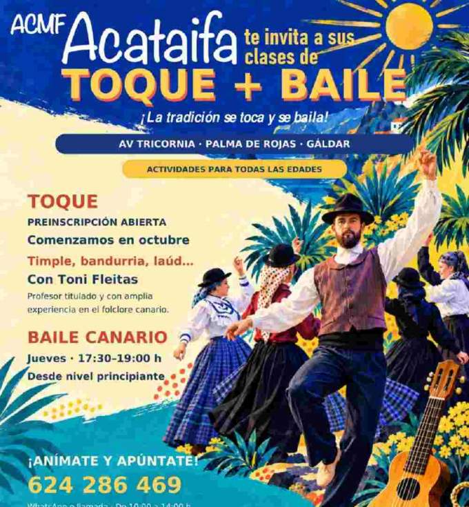 Cartel de las actividades