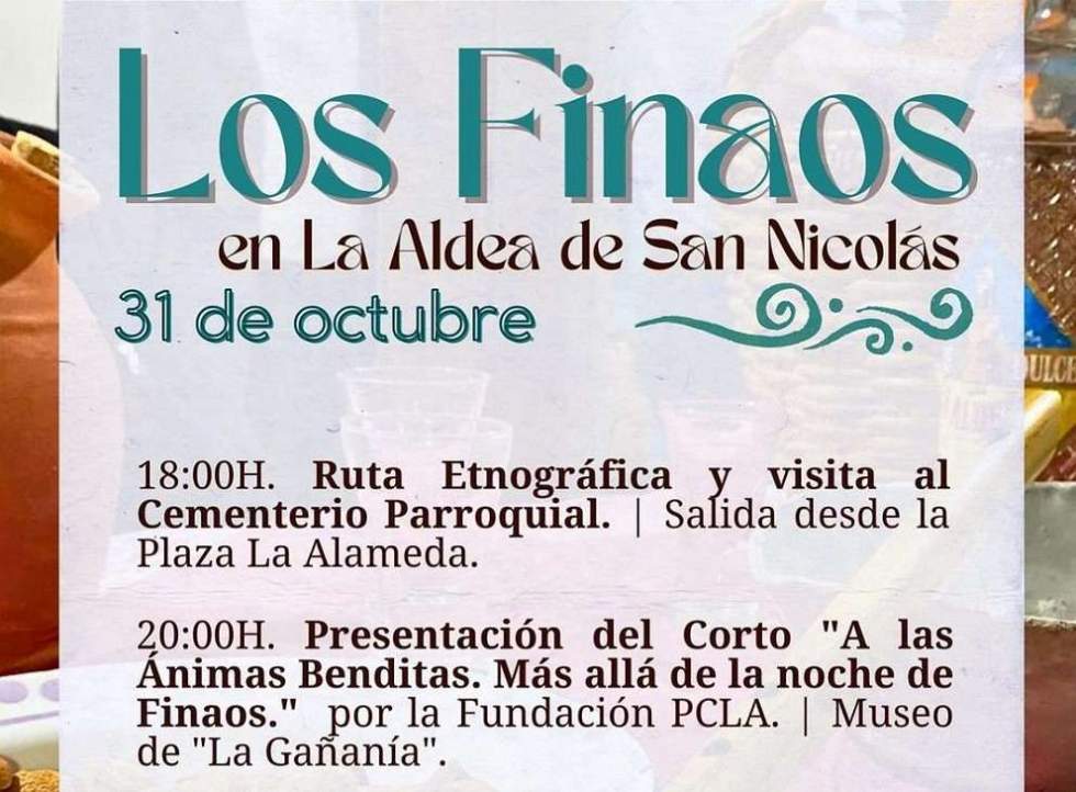 Cartel de la actividad