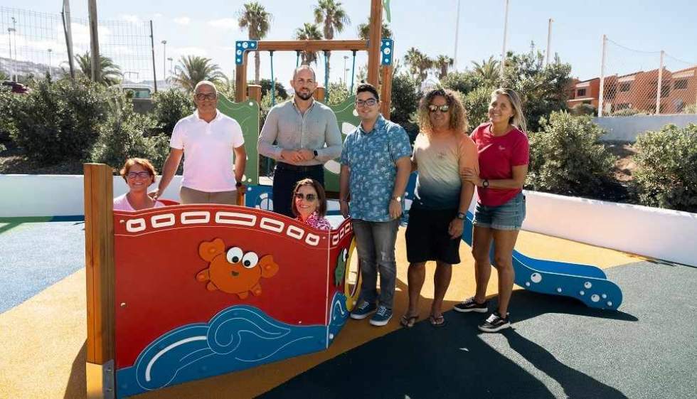 Inauguracón del Parque Infantil de El Agujero