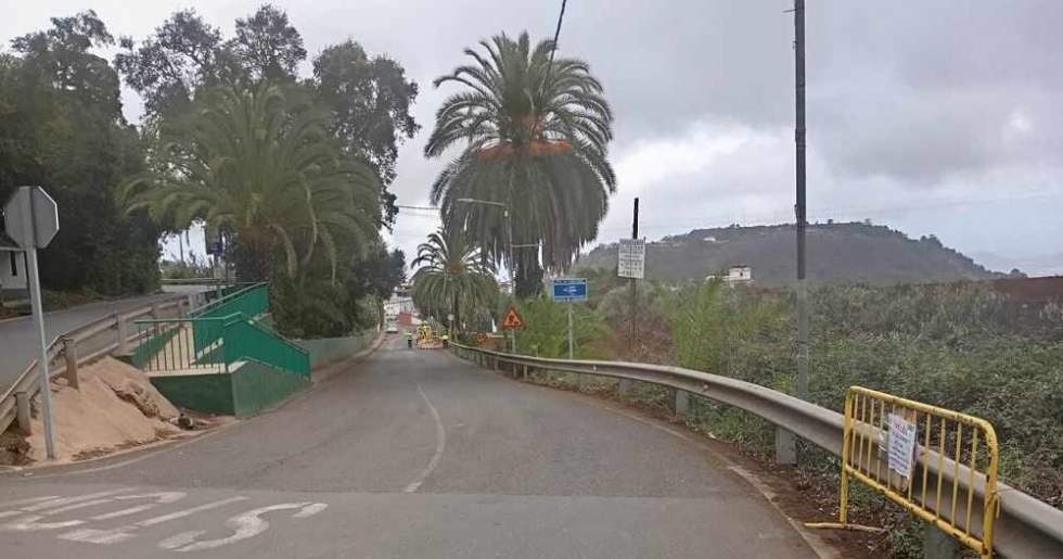 El Ayuntamiento de Teror asfalta la próxima semana las carreteras de acceso a El Palmar y El Álamo