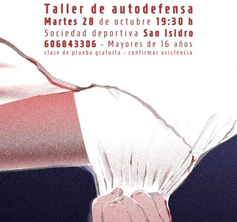 Taller de autodefensa en la Sociedad de San Isidro en Gáldar