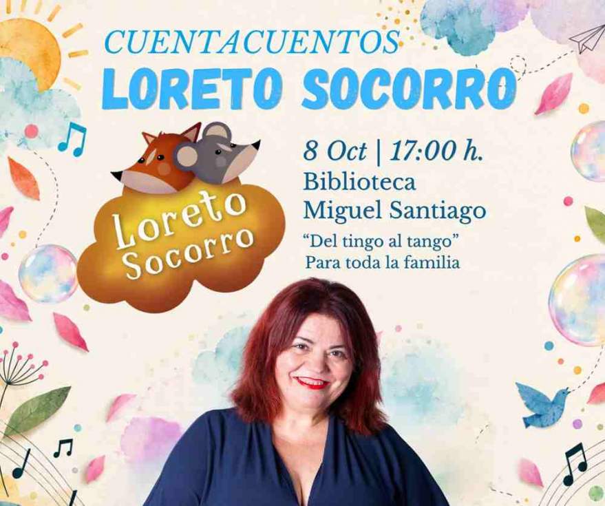 Cartel del cuenta cuentos