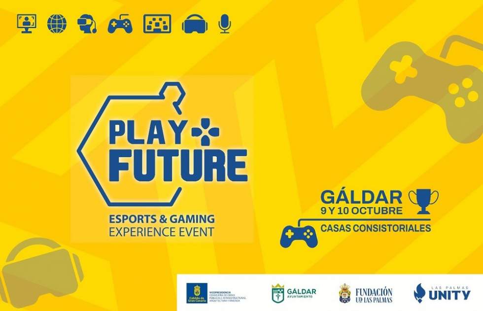 Cartel de Play Future que arranca en G&aacute;ldar