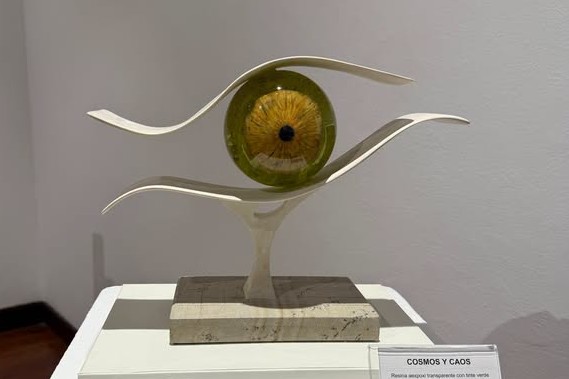 Una de las esculturas premiadas