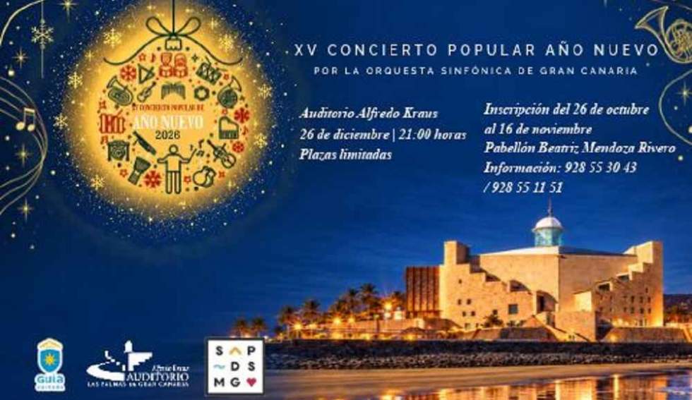 Cartel del concierto