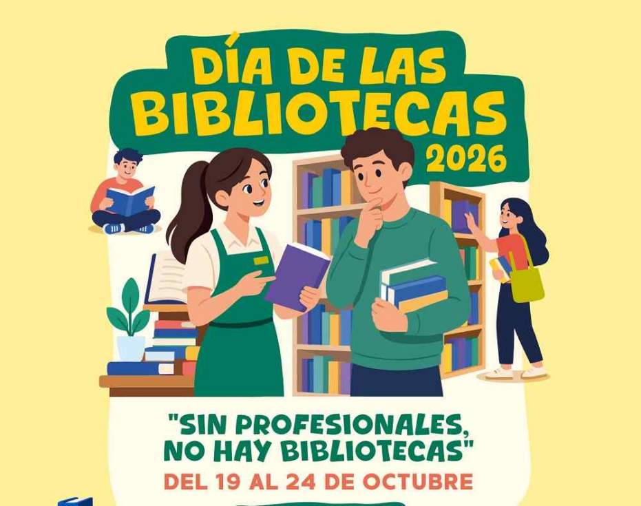 Cartel D&iacute;a de las Bibliotecas
