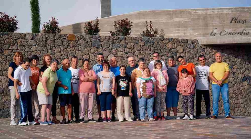 Usuarios del centro ocupacional