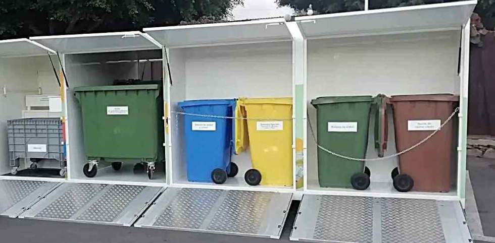 Punto limpio móvil de Huertas del Rey