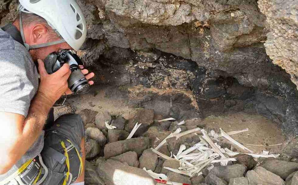 Imagen de la excavación