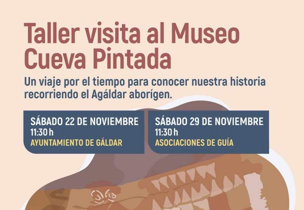 El Programa Educadores de Calle de Gáldar organiza visitas guiadas al Museo y Parque Arqueológico Cueva Pintada