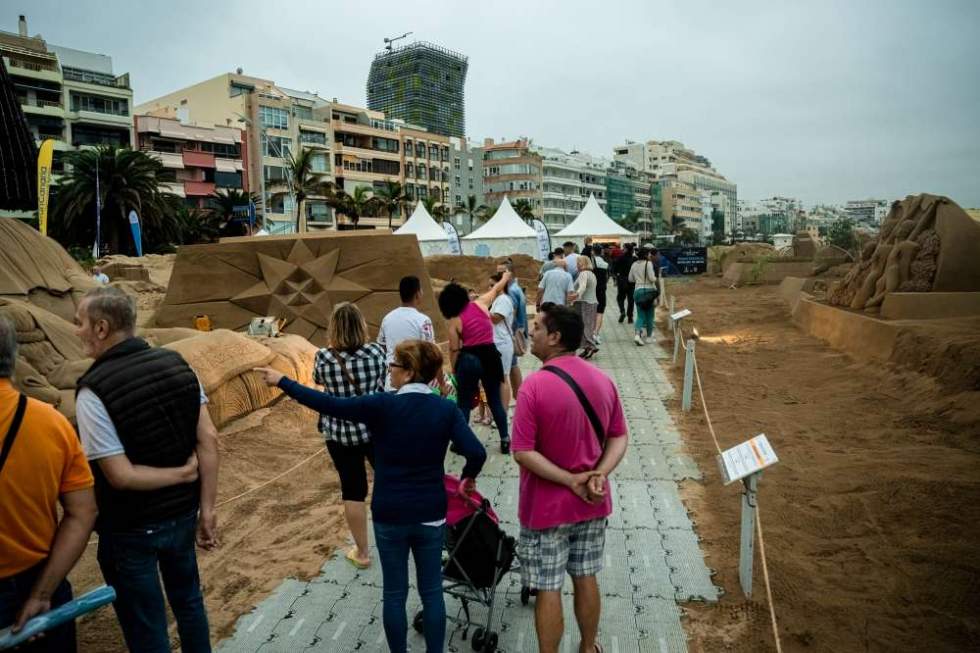 Bel&eacute;n de Arena de Las Palmas de G.C.