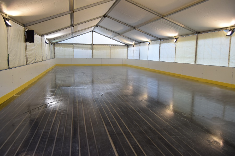 Imagen de la pista de hielo