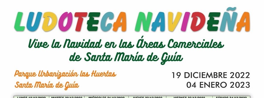 Cartel de la ludoteca