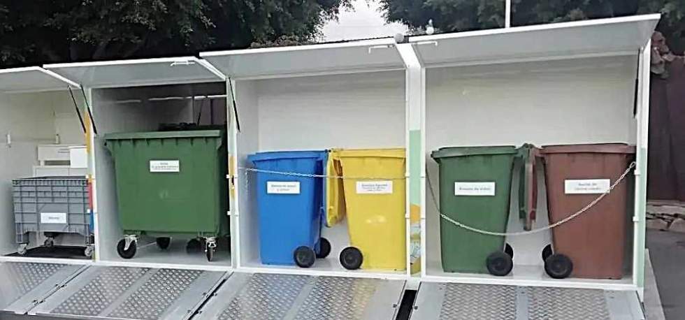 Punto limpio móvil de Huertas del Rey