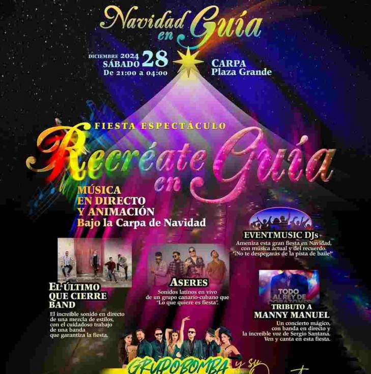 Cartel del concierto