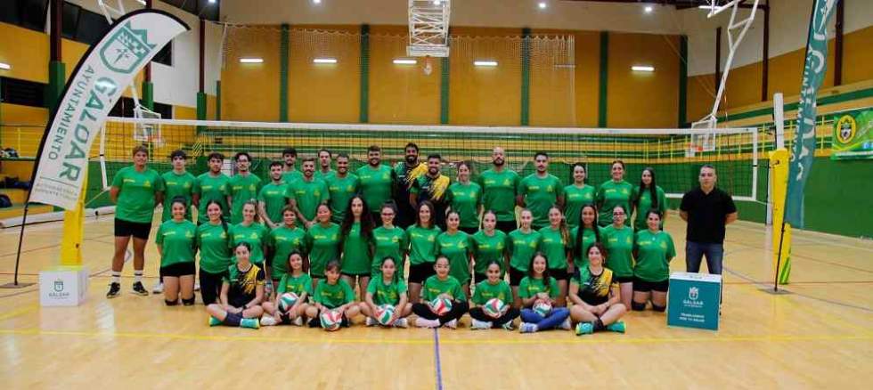 Presentación del Club Deportivo Poirewa de voleibol