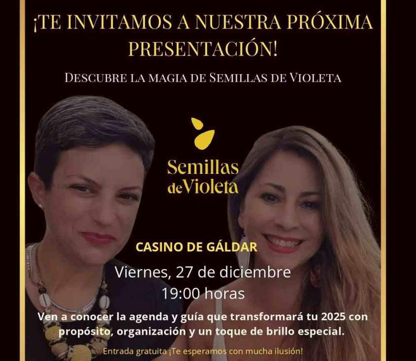 Cartel de la presentación