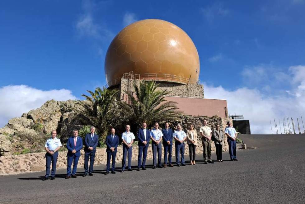 El Escuadrón de Vigilancia Aérea 22 de Lanzarote recibe el radar ‘Lanza’ LRR de última generación