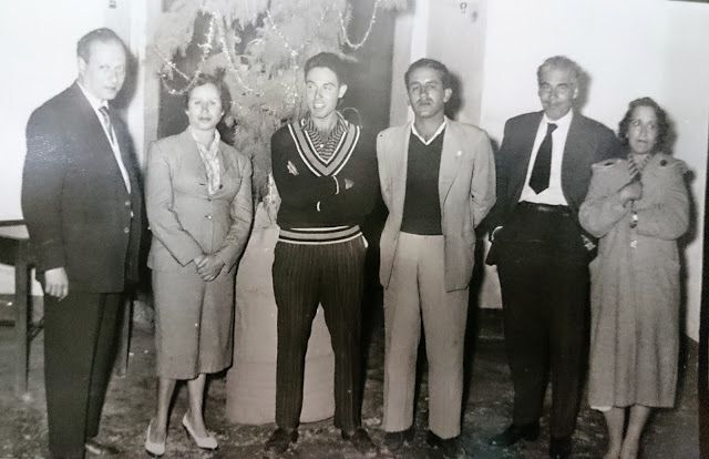 A la izquierda, D. Miguel Armas Bermúdez, y  Doña Gloria Armas.