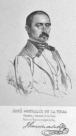 RETRATO DE JOSÉ GONZÁLEZ DE LA VEGA