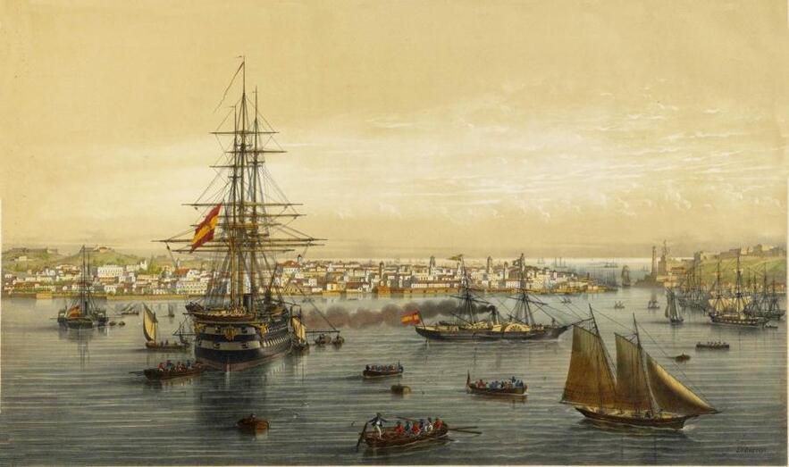 Puerto de la Habana. Biblioteca Nacional