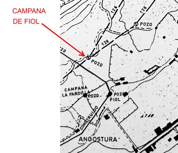 Mapa 2 . Campana de Fiol