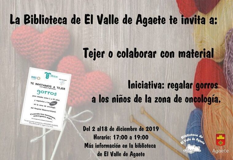 cartel taller tejer