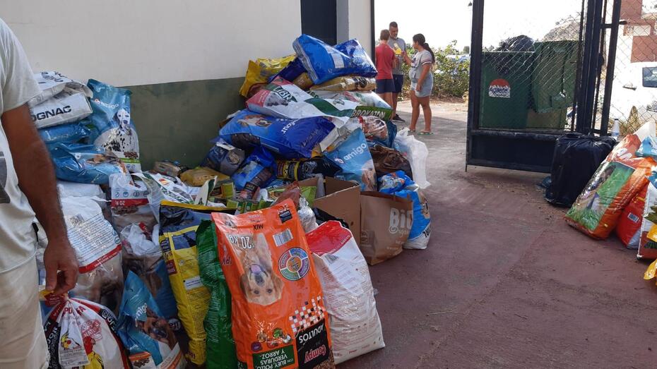 comidaanimales evacuados