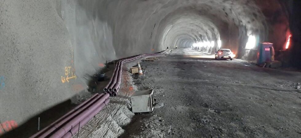 Interior túnel de Faneque
