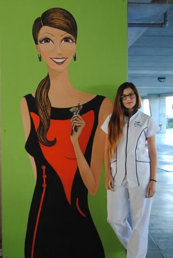 Competidora de Estética Silvia