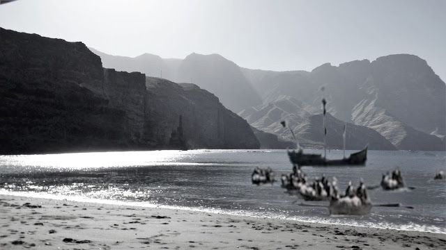 1 de febrero de 1482, llegada de Hernan Peraza con refuerzos de gomeros para la conquista de Gran Canaria.