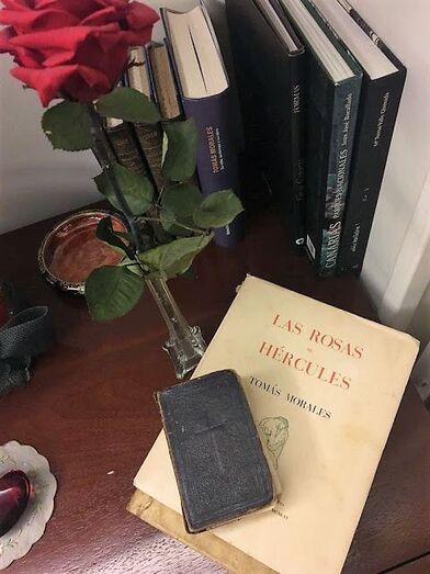 Imágenes del libro de misa, regalo de Doña Leonor Ramos de Armas a mi bisabuela  María del Pino.