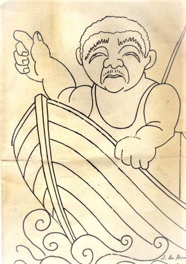 Caricatura de Juanito 