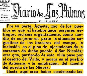 Diario Las Palmas, lunes 19 de abril de 1917.