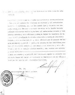 Declaración de renta del padre de EGEA