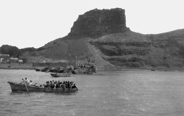 Falúas que se dedicaban en los años treinta al transporte regular, de personas