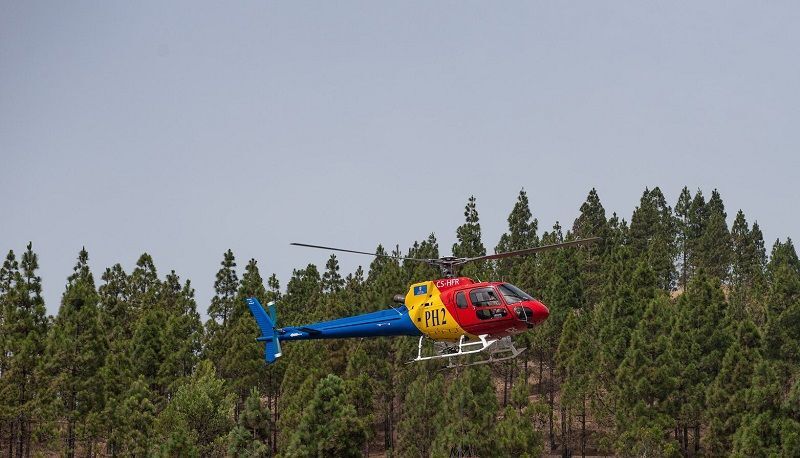 Helicóptero del Cabildo