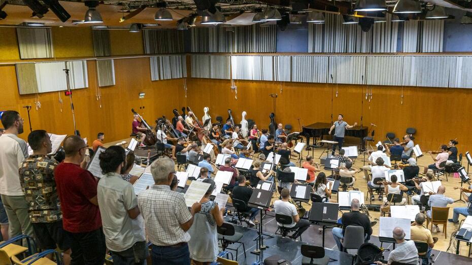 Grabación OFGC y Coro a Himno a Artenara 2022