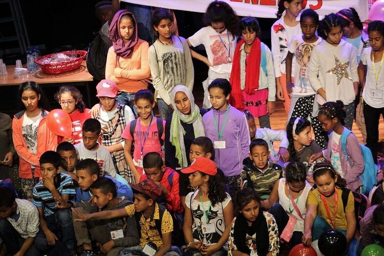 Recepción niños saharauis 13