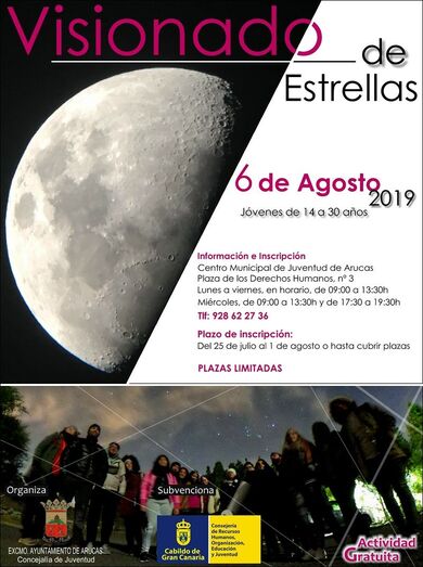 Visionado de estrellas 2019