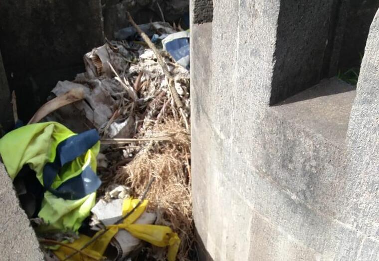 basura parque municipal Arucas