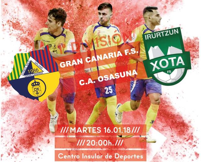 Cartel Gran Canaria Osasuna 01