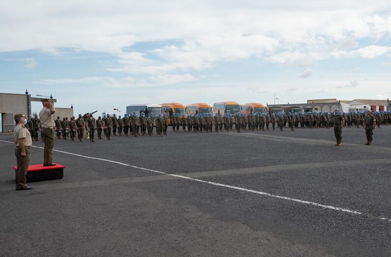 1. Acto despedida en Base GAR