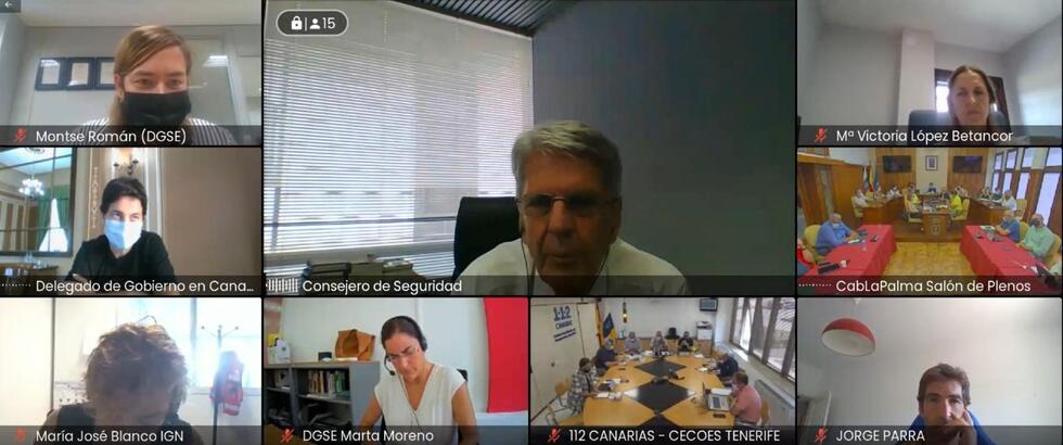 170921 Reunión Comité Director PEVOLCA